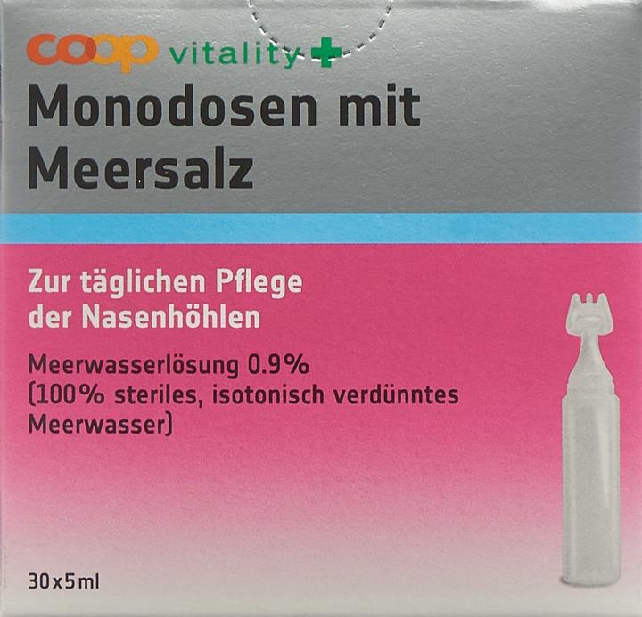 Produktbild Coop Vitality mit Meersalz 30 Monodos 5 ml (1 Stück)