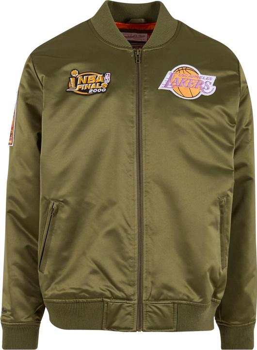 Image du produit Mitchell & Ness NBA Flight Satin - LA Lakers Veste à Bomber - 103809 (M)