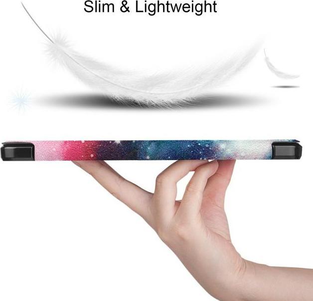 Actual product image MU Style Triple folding cover with pattern (Galaxy Tab S7)