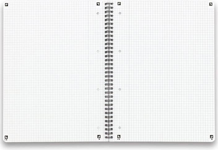 Actual product image Oxford College Book (A4, Checked, Soft cover)
