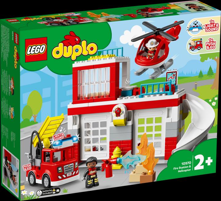 Immagine prodotto LEGO Stazione dei pompieri con elicottero (10970)