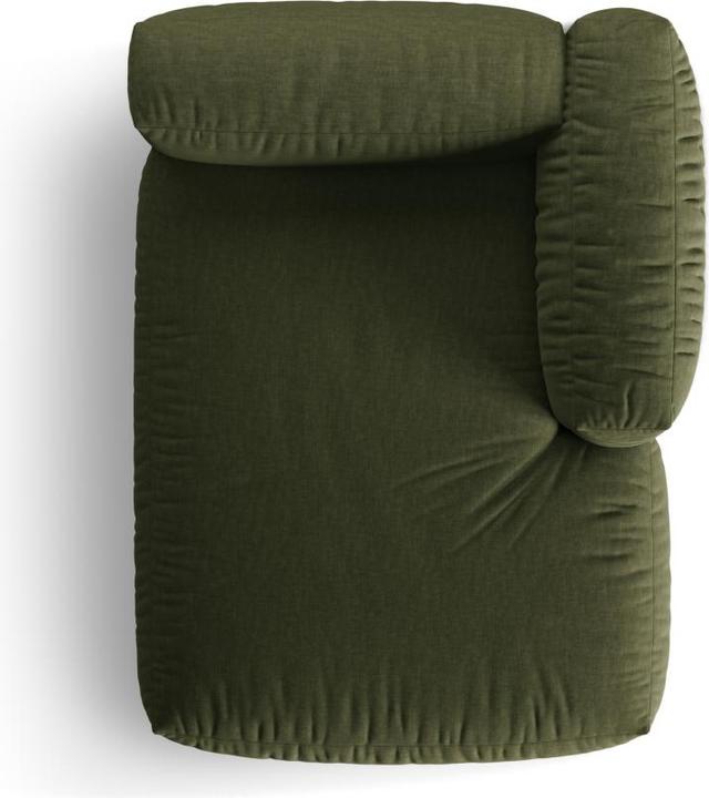 Actual product image Micadoni Modular Chaise Longue Right, "Martina", 1 Seat, 176x123x75 Made in Europe (Chaise longue)