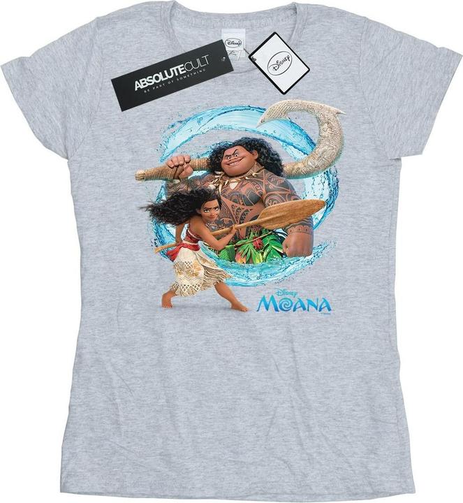 Disney Moana And Maui Wave TShirt (M)