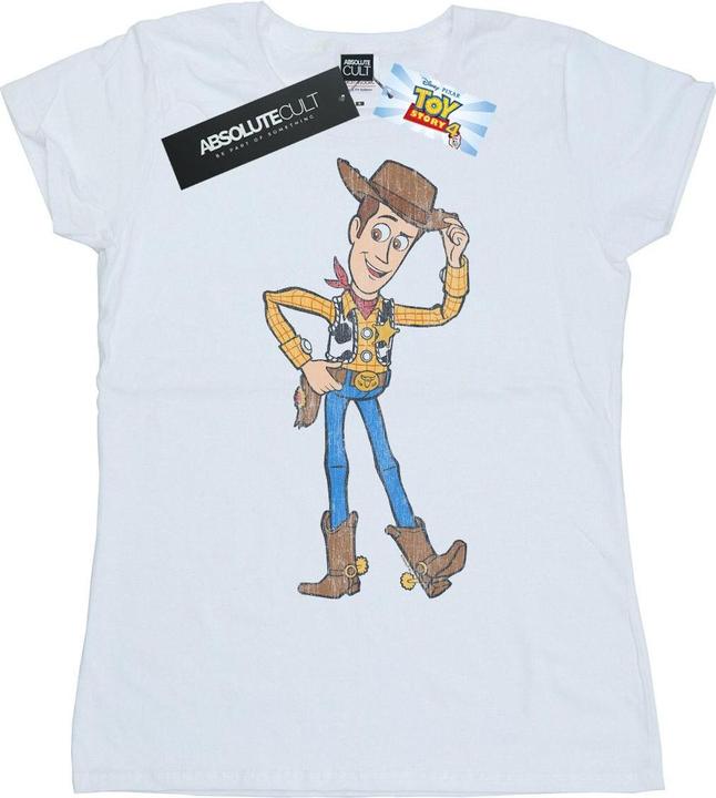 Disney Toy Story 4 Sheriff Woody Pose TShirt (XXL)