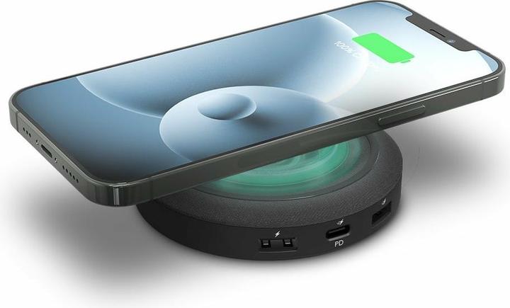 Productafbeelding mophie Universele draadloze oplaadhub - ładowarka do czterech urządzeń, ładowanie bezprzewodowe 10 (20 W)