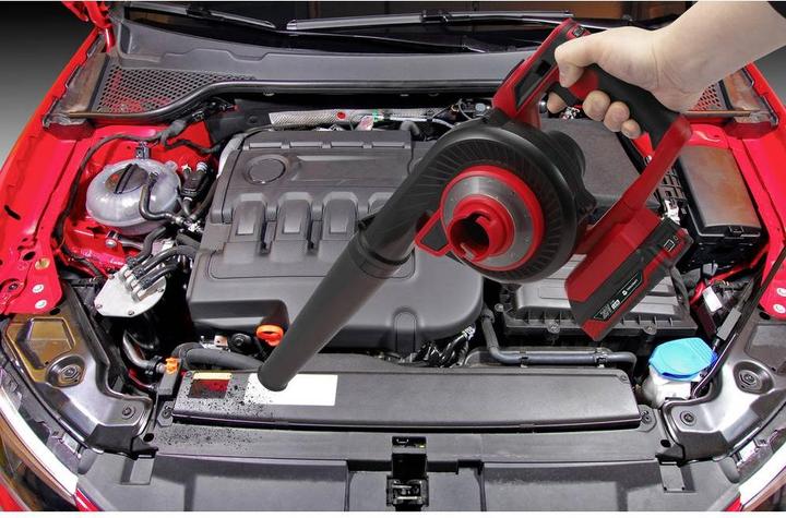 Actual product image Toolcraft TO-6448053 (Rechargeable battery operated, Leaf vacuums, Leaf blower, Vacuum cleaners & blowers)