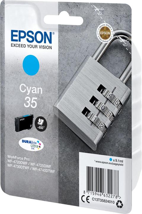 Image du produit Epson 35 DuraBrite Ultra (C)