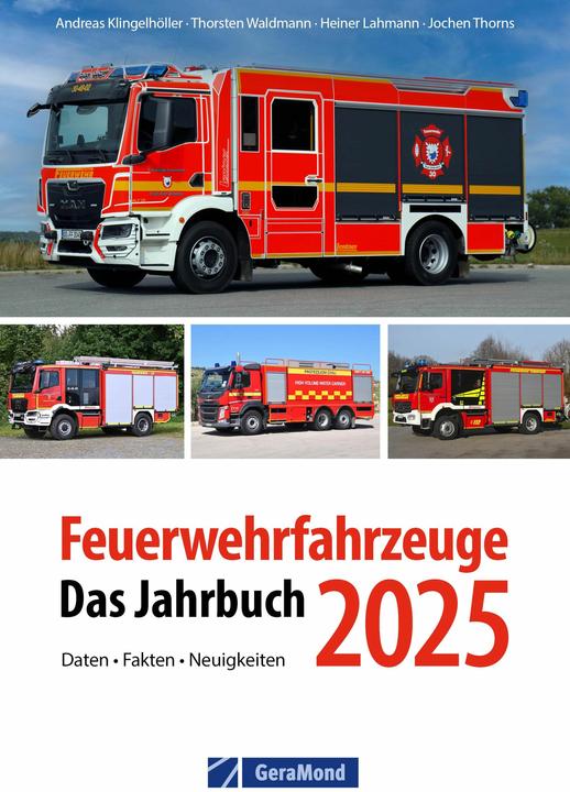 Produktbild Klingelhöller:Feuerwehrfahrzeuge 2025 (Deutsch, Andreas Klingelhöller, Heiner Lahmann, Thorsten Waldmann, 2024)