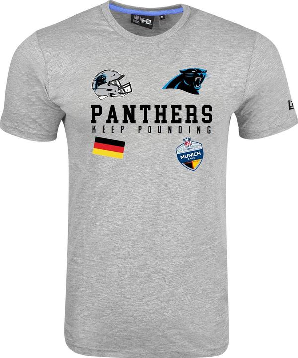 New Era Shirt - NFL MUNICH Carolina Panthers grau - XL (XL)