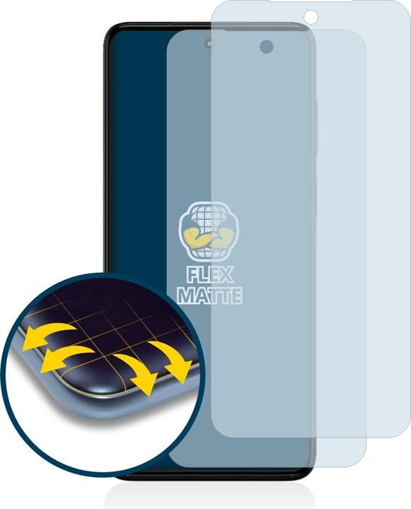 Actual product image BROTECT Full-Cover Protector Matte (2 Piece, Motorola Moto G82 5G)