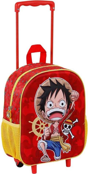 Immagine prodotto Karactermania Zaino 3D piccolo con ruote Luffy