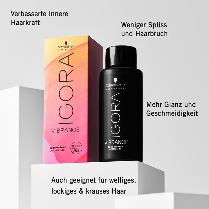 Produktbild Schwarzkopf Professional IGORA VIBRANCE Tone On Tone Coloration (10-1 Cendre Weich)