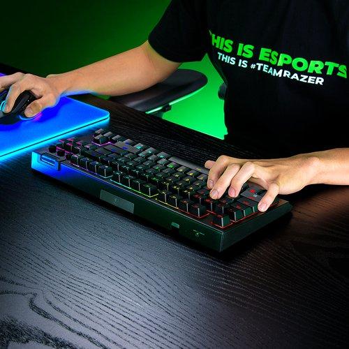 Image du produit Razer BlackWidow V4 Tenkeyless HyperSpeed (US, Sans fil)