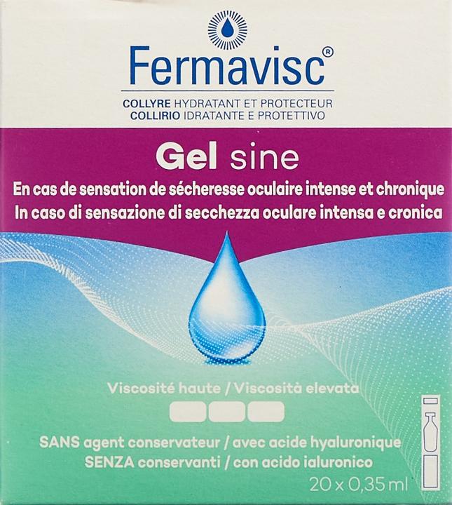 Produktbild OmniVision Fermavisc Gel Sine (7 ml, 20 x 0.35 ml)