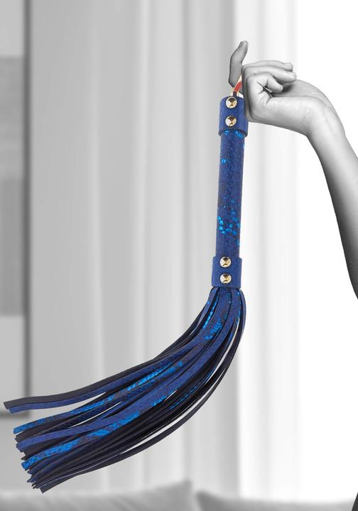 Actual product image Ouch! Florence Collection - Flogger - Blue