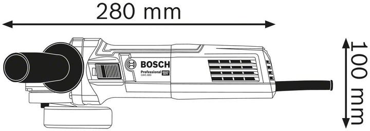 Produktbild Bosch Professional Winkelschleifer GWS 880 (125 mm)