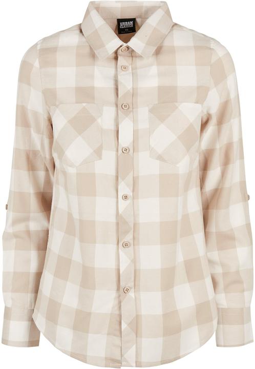 Immagine prodotto Urban Classics Camicia a maniche lunghe a quadri con risvolto (XS)
