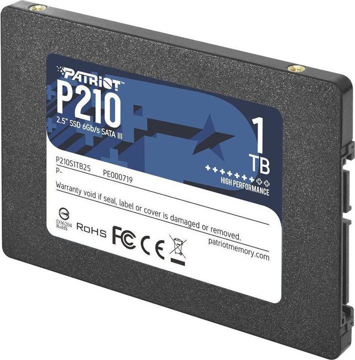 Actual product image Patriot P210 (1000 GB, 2.5")