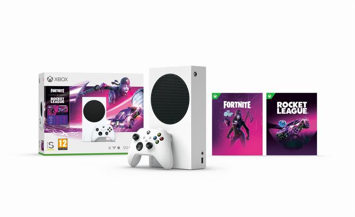 Image du produit Microsoft Xbox Series S - Bundle Fortnite + Rocket League
