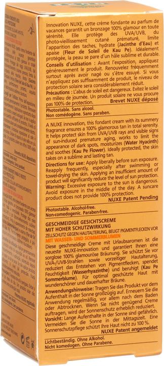 Produktbild Nuxe Fondante (Sonnencreme Gesicht, SPF 50, 50 ml, 80 g)