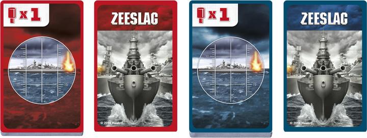 Actual product image Hasbro Gaming Battleship Card Game (German)