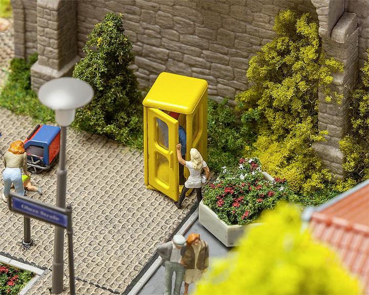 Produktbild Faller 2 Telefonzellen Bundespost