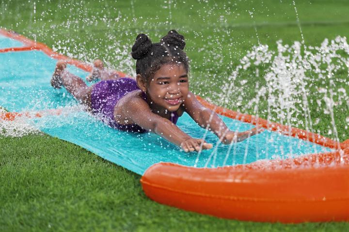 Actual product image Bestway H2OGO! 4.88 m StompBlast Single Water Slide (4.88 m)