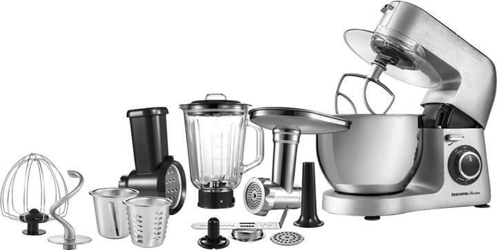 Produktbild Tescoma Profi-Küchenmaschine, Voll-Metall, inkl. Fleischwolf, 1500 W (1500 W)