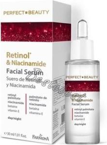 Actual product image Farmona Perfect Beauty Retinol & Niacinamide Face Serum Day/Night 30ml 1oz (30 ml)