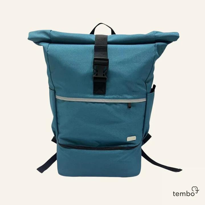 Immagine prodotto Tembo - zaino ergonomico 2in1 per laptop Chiang Mai Petrol (32 l)