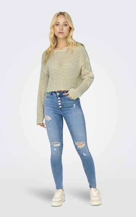 Image du produit Only Raccourci Col rond Pull en maille (L)