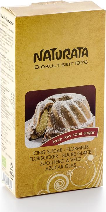 Actual product image Naturata Powdered sugar raw cane sugar organic (200 g)