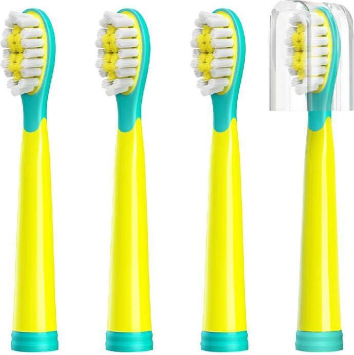 Image du produit Bitvae Embouts de brosse à dents BV 2001 (bleu/jaune) (4 x)