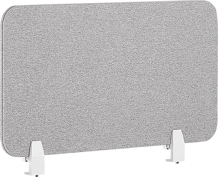 Immagine prodotto Beliani Divisorio per scrivania grigio chiaro 80 x 40 cm WALLY (80 x 40 cm)