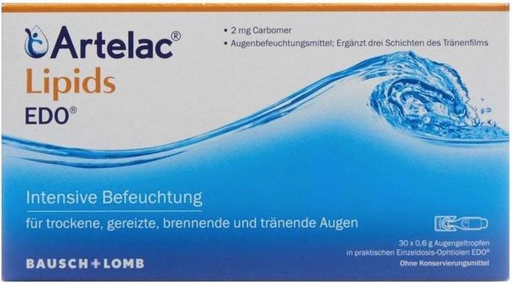 Immagine prodotto Bausch + Lomb Artelac Lipids EDO, 30 pipette monodose (0.60 ml, 30 x 0,6 g)