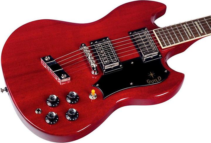 Image du produit Guild S-100 Polara CherryRed (Guitare électrique, Acajou)