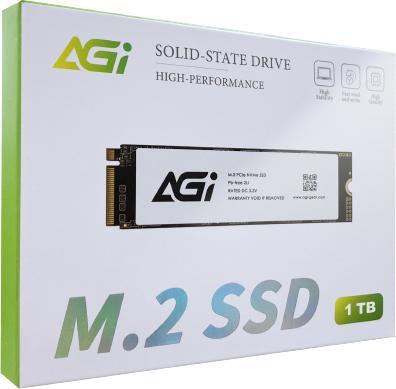Image du produit AGI 1 TB SSD AI198 M.2 NVMe Gen3 x4 (AGI1T0G16AI198) TLC (1000 Go, M.2 2280)
