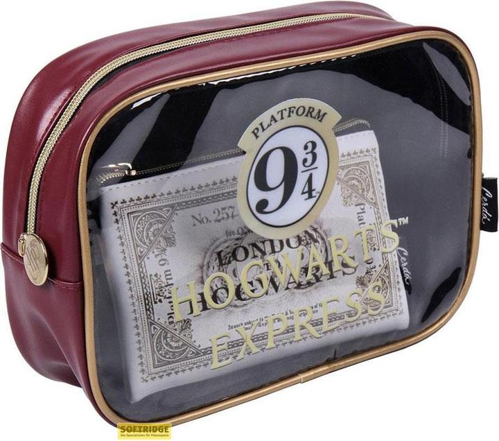 Cerda HARRY POTTER - Poudlard Express - Trousse de Toilette 2Pc (Necessaire, Dokumenten- & Geldtasche)