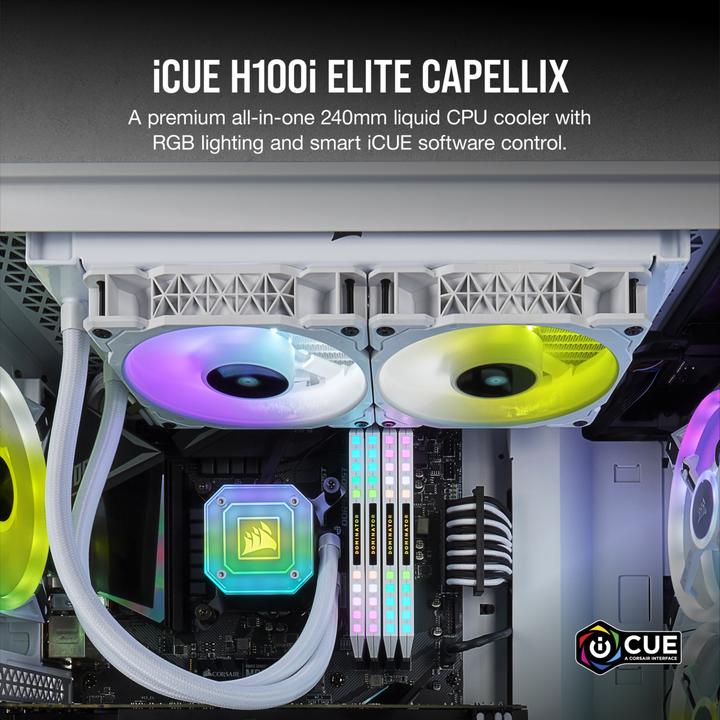 Produktbild Corsair iCUE H100i Elite Capellix