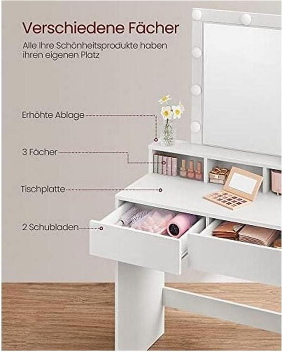 Image du produit Vasagle Princess (80 x 40 x 145 cm)