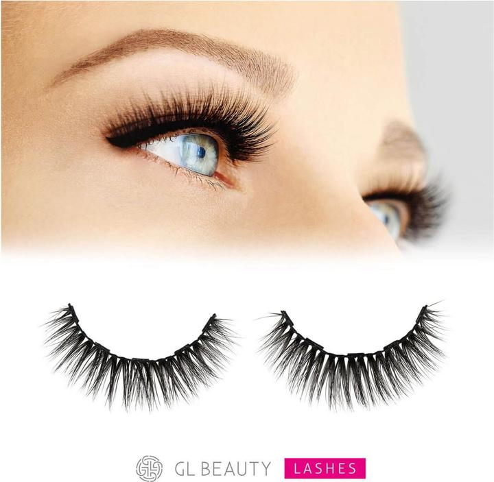 Actual product image GL Beauty Magnetic Lashes Set No. 3 (Artificial eyelashes)