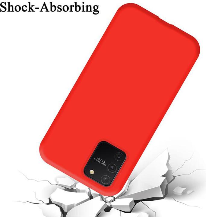Actual product image Cadorabo TPU Liquid Silicone Case Cover (Samsung Galaxy A91, Samsung Galaxy S10 Lite)