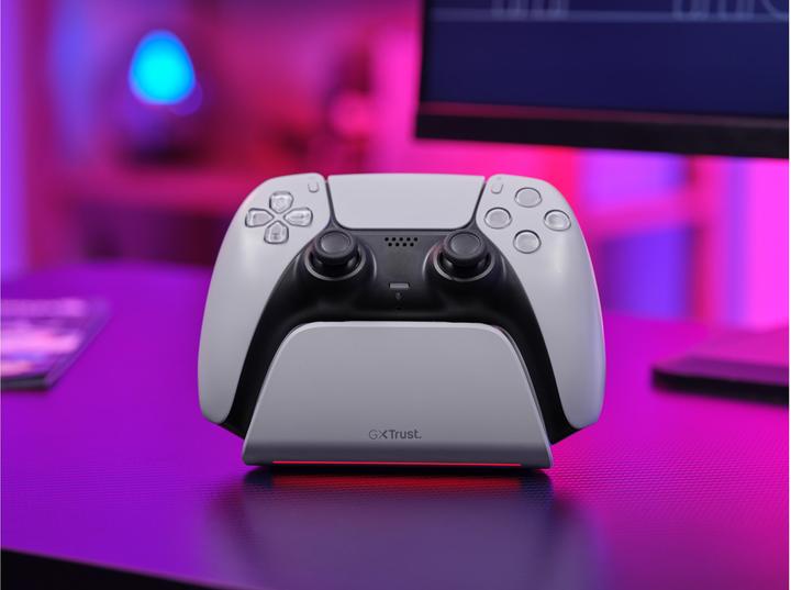 Actual product image Trust GXT255W CHARGE STAND PS5 WHITE (PS5)