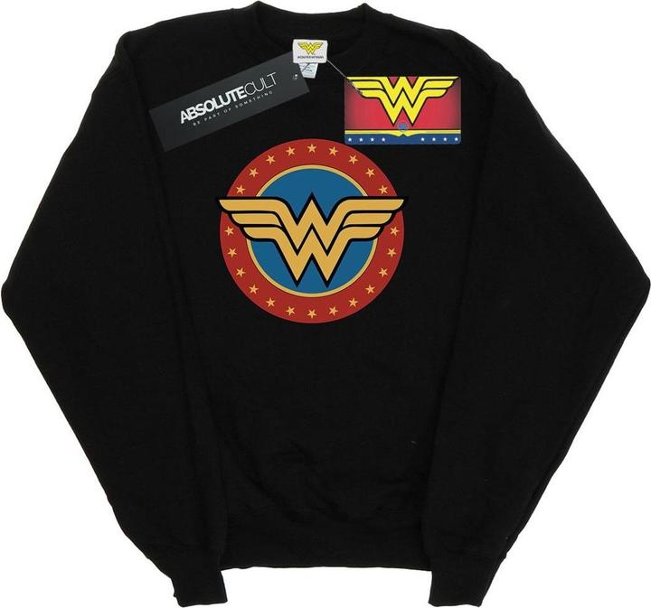 Wonder Woman Circle Logo Sweatshirt Mädchen
