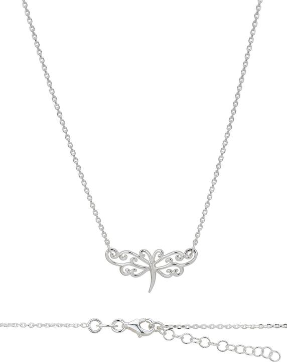 Leyda Halskette Schmetterling (Silber 925)