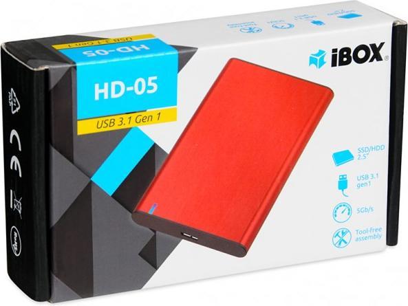 Immagine prodotto iBox HD-05 Contenitore HDD / SSD da 2,5 pollici (2.5")