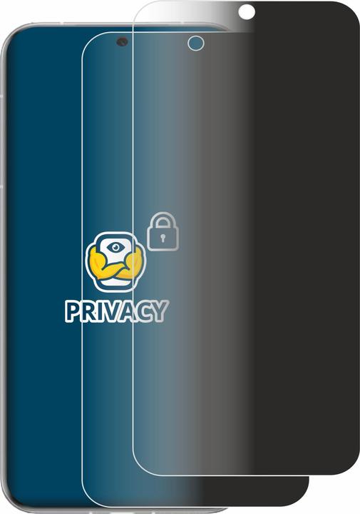 Produktbild BROTECT Sichtschutzfolie Anti-Spy Privacy Folie Blaulicht-Schutz (2 Stück, Honor 70 Pro)