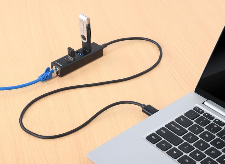 Actual product image Manhattan Kombo (USB-C, 4 Ports)