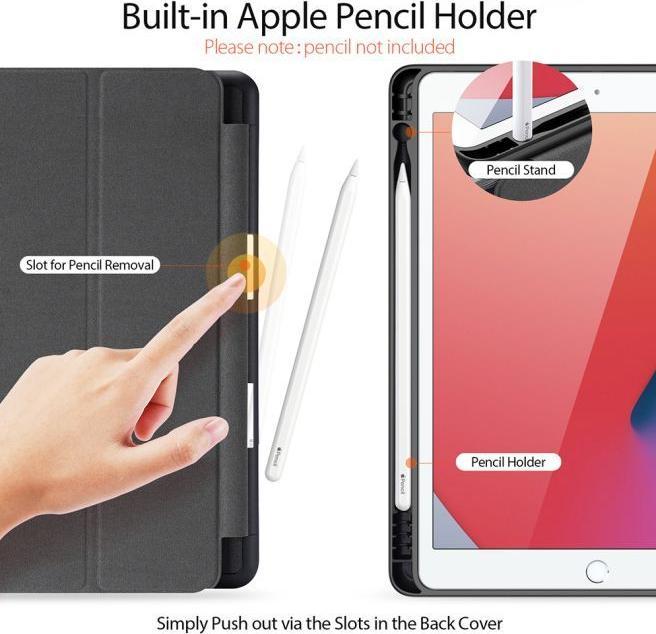 Produktbild Dux Ducis Domo Tri-fold Smart Case (iPad 10.2 (2020), IPad 10.2 (2021), iPad 10.2 2019)