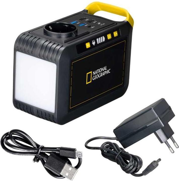Actual product image Bresser Mobile Power Station NATIONAL GEOGRAPHIC (88.50 Wh, 1.04 kg)